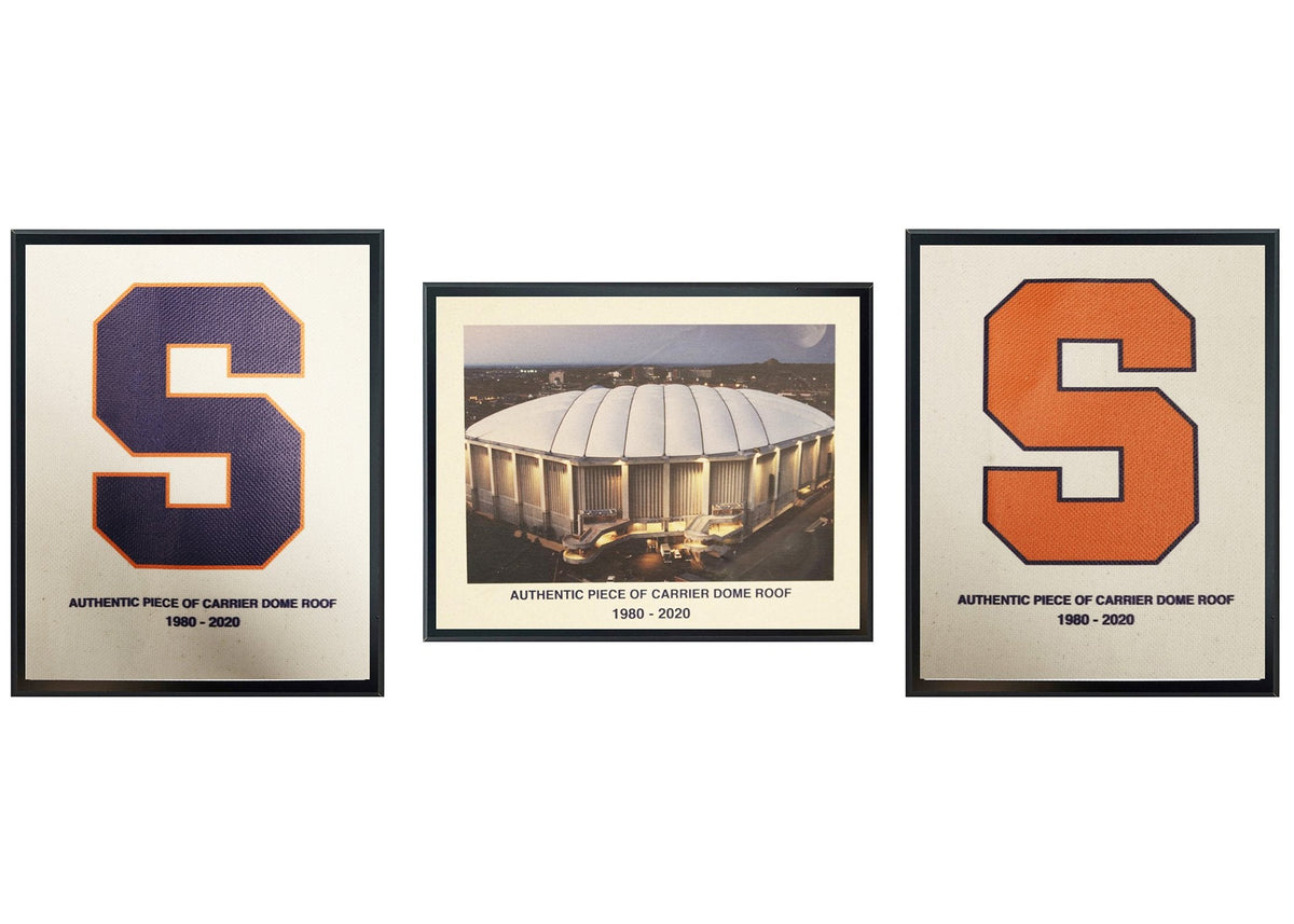 Syracuse University 5x7 Piece of Dome 3 Plaque Gift Set-Powers Sports Memorabilia