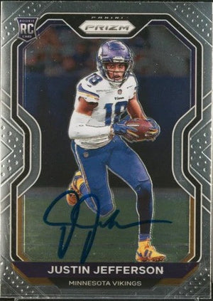 Justin Jefferson Autograph Signing - Rookie Card-Powers Sports Memorabilia