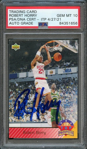 Robert Horry Autograph Signing-Powers Sports Memorabilia
