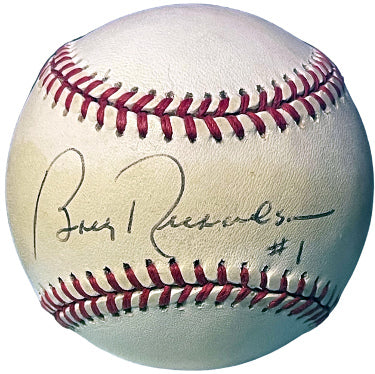 Bobby Richardson Autographed Official Rawlings ROAL American League Baseball #1 -Toned-COA (New York Yankees)-Powers Sports Memorabilia