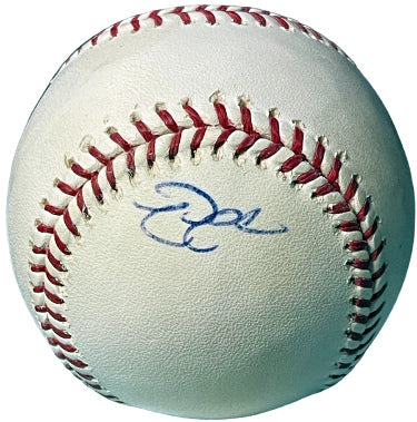 Nick Swisher Autographed Official Rawlings Major League Baseball toned- COA (Yankees/'09 WS Champs)-Powers Sports Memorabilia