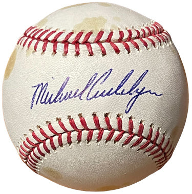 Michael Cuddyer Autographed Official Rawlings Major League Baseball toned- COA (Twins/Rockies/2X All Star)-Powers Sports Memorabilia