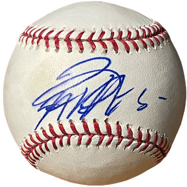 Jeremy Hellickson Autographed Official Rawlings Major League Baseball toned- COA (Rays/Nationals/2011 AL ROY)-Powers Sports Memorabilia