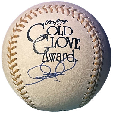 Adam Jones Autographed Official Rawlings Gold Glove Award MLB Baseball- COA (Orioles/4XGG/5XAS)-Powers Sports Memorabilia