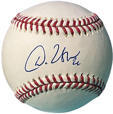 Dan Uggla Autographed Official Rawlings Major League Baseball #26 toned- COA (Marlins/Braves/3X All-Star)-Powers Sports Memorabilia