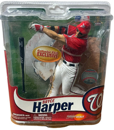 Bryce Harper MLB Washington Nationals 2012 Mcfarlane Toys Action Figure/Collector Club Debut/New-Powers Sports Memorabilia