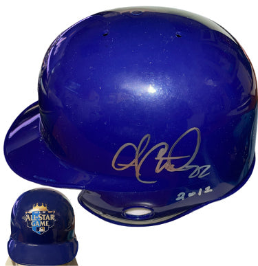 Andrew McCutchen Autographed 2012 MLB All-Star Game Riddell Mini Batting Helmet- COA (Pittsburgh Pirates)-Powers Sports Memorabilia