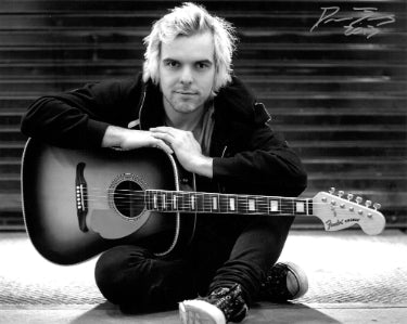 David Boyd Autographed 2013 New Politics Danish Rock Band B&W 8x10 Photo- COA - CTBL_040361-Powers Sports Memorabilia