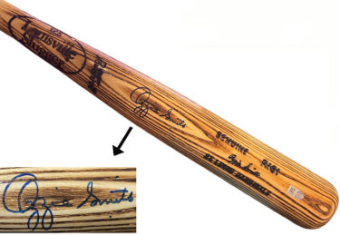 Ozzie Smith Autographed St. Louis Cardinals Blonde Louisville Slugger 125 Player Model R161 Bat- MLB Authenticated Hologram-Powers Sports Memorabilia