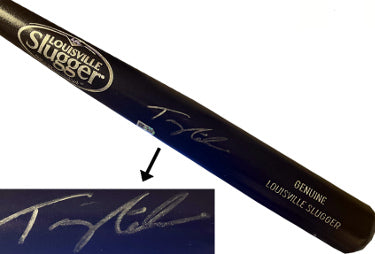 Tommy Edman Autographed Louisville Slugger Black Pro Model 34?ǥ Bat?Çô MLB Authentic Hologram (Cardinals/Dodgers/2021 GG)-Powers Sports Memorabilia