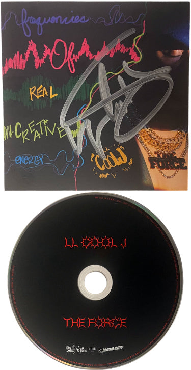 LL Cool J Autographed 2023-24 The Force CD Autographed 5x5 Art Insert Auto/Booklet/Case- COA-Powers Sports Memorabilia