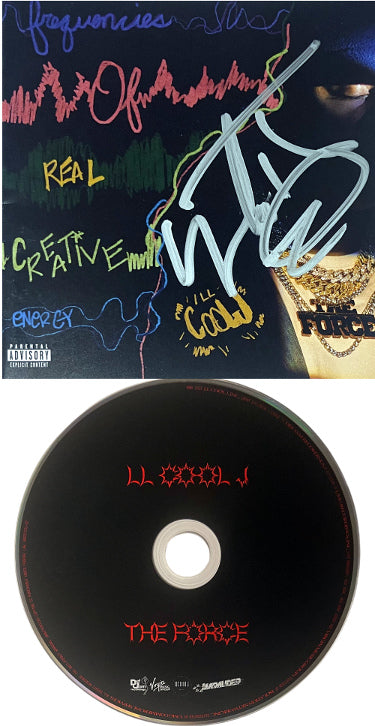 LL Cool J Autographed 2023-24 The Force CD Album Cover Booklet w/ CD & Case?Çô COA (Hip-Hop Legend)-Powers Sports Memorabilia