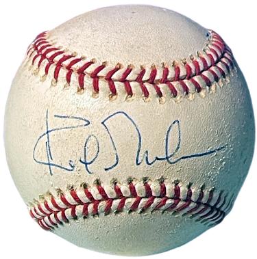 Kirk Gibson Autographed Official Rawlings Major League Baseball imperfect- COA (Detroit Tigers/LA Dodgers)-Powers Sports Memorabilia