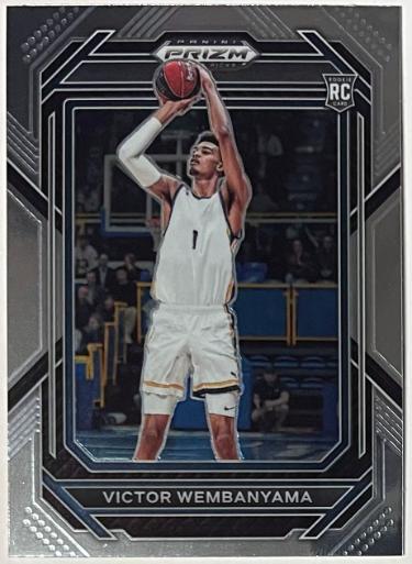 Victor Wembanyama 2023-24 Panini Prizm Draft Picks Rookie Card (RC) #2 (San Antonio Spurs)-Powers Sports Memorabilia