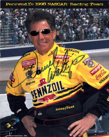 Darrell Waltrip Autographed NASCAR 1998 Pennzoil Racing Team 8x10 Photo- COA-Powers Sports Memorabilia