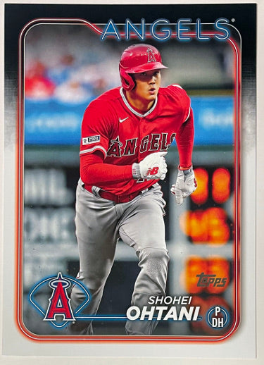 Shohei Ohtani 2024 Topps Series 1 Jumbo Variation Card #OTB-2 Oversized/5.75x8 Angels-Powers Sports Memorabilia