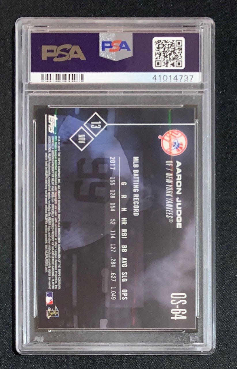 Aaron Judge 2017 Topps Now Off-Season Rookie Card #OS-64 Graded PSA 10-Powers Sports Memorabilia