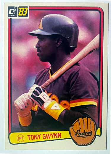 Tony Gwynn 1983 Donruss Rookie Card (RC) #598 (San Diego Padres/HOF)-Powers Sports Memorabilia