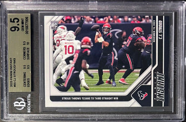 CJ/C.J. Stroud 2023 Panini Instant Rookie Card (RC) #55- Beckett/BGS Graded 9.5 Gem Mint (Sub Grades/Ohio State/Texans) - CTBL_041069-Powers Sports Memorabilia