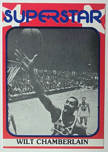 Wilt Chamberlain 1982 TCMA Superstar Basketball Card #84 (Lakers/HOF/Series 2)-Powers Sports Memorabilia