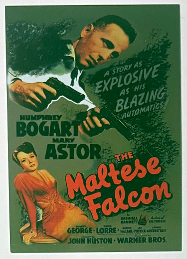 The Maltese Falcon 2007 Breygent Classic Vintage Movie Posters Card #CM4 -Bogart-Powers Sports Memorabilia