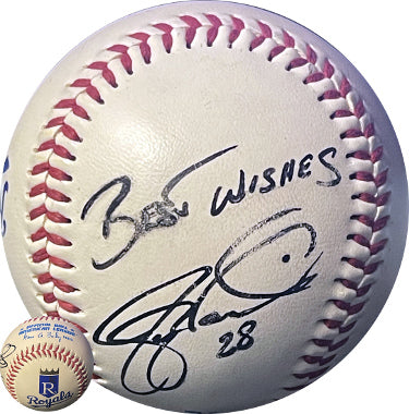 Jay Witasick Autographed Rawlings Official American League Kansas City Royals Logo Baseball- COA-Powers Sports Memorabilia
