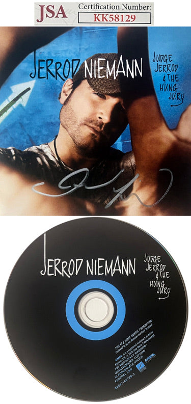 Jerrod Niemann 2010 Judge Jerrod & The Hung Jury Cover Booklet w/ CD & Case- JSA #KK58129-Powers Sports Memorabilia