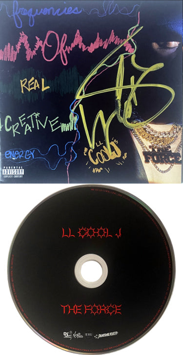 LL Cool J Autographed 2023-24 The Force CD Album Cover Booklet w/ CD & Case imperfect?Çô COA (Hip-Hop Legend)-Powers Sports Memorabilia
