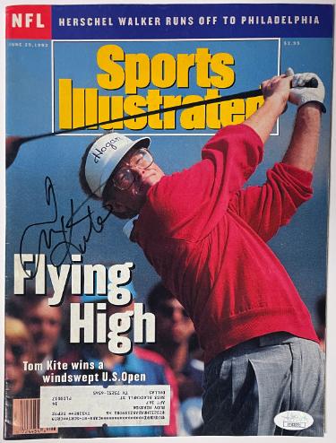 Tom Kite Autographed Sports Illustrated Full Magazine June 29, 1992- JSA #EE63251 (US Open)-Powers Sports Memorabilia