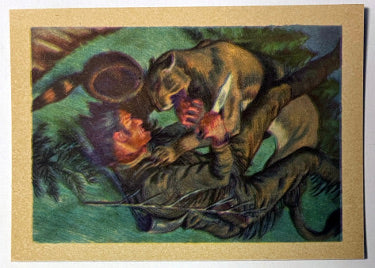 1956 Gum Inc Adventure Davy Crockett King of the Wild Frontier Card #59-Powers Sports Memorabilia