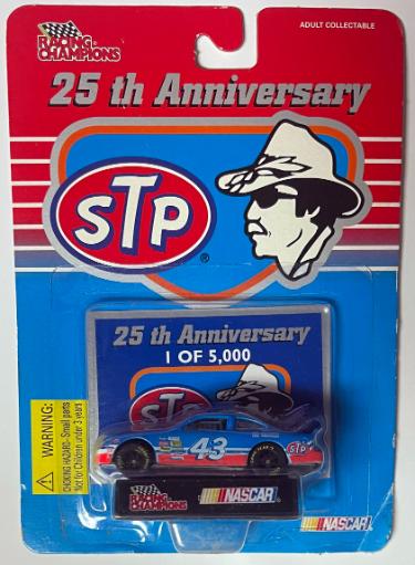 1996 Richard Petty Racing Champions #43 NASCAR STP 25th Anniversary 1/64 Diecast Car- Factory Sealed - CTBL_041934-Powers Sports Memorabilia