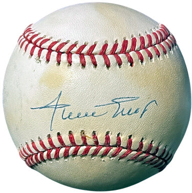 Willie Mays Autographed Official Rawlings National League Baseball toned- JSA #E37162 (New York/SF Giants/HOF)-Powers Sports Memorabilia
