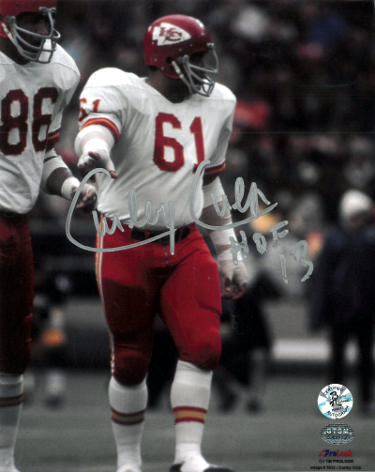 Curley Culp Autographed Kansas City Chiefs NFL 8x10 Photo HOF 13 imperfect-Powers Sports Memorabilia