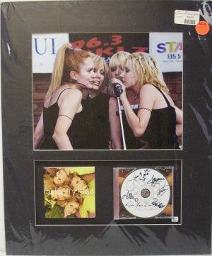 Mulberry Lane (band) Autographed 11x14/CD Custom Matted-Powers Sports Memorabilia