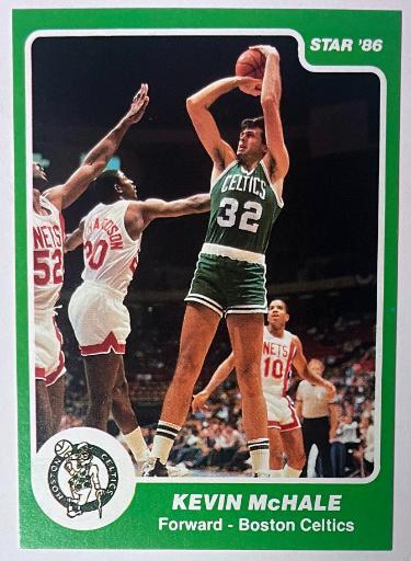 Kevin McHale 1985-86 Star Green Border Card #98 (Boston Celtics/HOF) - CTBL_042121-Powers Sports Memorabilia