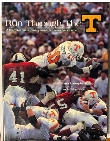 2002 Run Through the T Four Year Photo Journey Inside Tennessee Vols Football Book- imperfect-Powers Sports Memorabilia