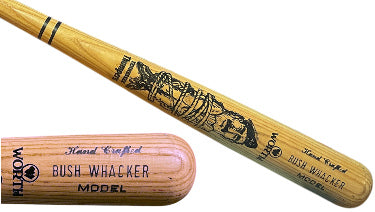 Saddam Hussein Tennessee Thumpers Worth Bush Whacker Hand Crafted Baseball Bat (Gulf War)-Powers Sports Memorabilia