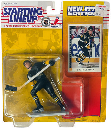 Mario Lemieux 1994 Kenner Starting Lineup NHL Figure MOC Pittsburgh Penguins & Card/Vintage/Unopened/Factory Sealed-Powers Sports Memorabilia