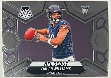 Caleb Williams 2024 Panini Mosaic NFL Debut Rookie Card (RC) #289 (Chicago Bears)-Powers Sports Memorabilia