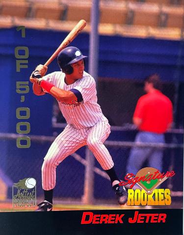 Derek Jeter Signature Rookies 8X10 Photo- Limited Edition 1 of 5000 (New York Yankees)-Powers Sports Memorabilia