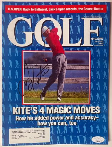 Tom Kite Autographed Golf Full Magazine June 1993- JSA #EE63246 (US Open)-Powers Sports Memorabilia