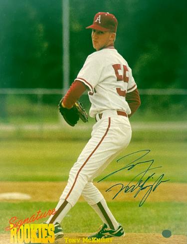 Tony McKnight Autographed Signature Rookies 8x10 Photo- COA (Astros/Pirates)-Powers Sports Memorabilia