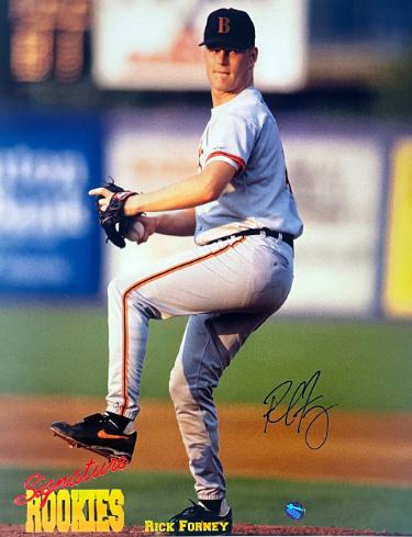 Rick Forney Autographed Signature Rookies 8x10 Photo- COA (Bowie Baysox/Orioles)-Powers Sports Memorabilia