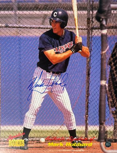 Mark Hubbard Autographed Signature Rookies 8x10 Photo- COA (Prince William Cannons)-Powers Sports Memorabilia