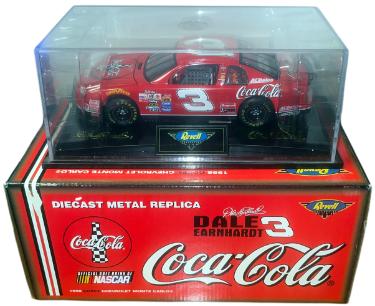 Dale Earnhardt 1998 1/24 Coca-Cola #3 Chevy Monte Carlo Revell Diecast NASCAR Car- /3333- NEW-Powers Sports Memorabilia