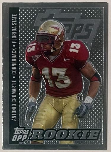 Antonio Cromartie 2006 Topps Draft Picks and Prospects Chrome Rookie Card #163 (Florida State Seminoles)-Powers Sports Memorabilia
