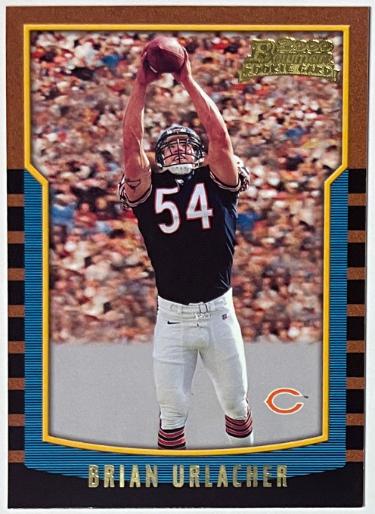 Brian Urlacher 2000 Bowman Rookie Card (RC) #178 (Chicago Bears)-Powers Sports Memorabilia