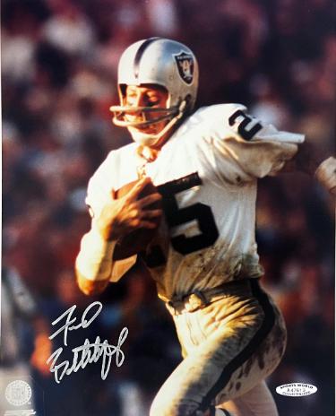 Fred Biletnikoff Autographed Oakland Raiders NFL Licensed 8x10 Photo- Sports World Collectibles #A47613/COA-Powers Sports Memorabilia