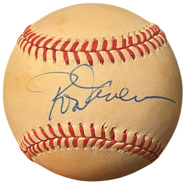 Rod Carew Autographed Official Rawlings ROAL American League Baseball toned- COA (Minnesota Twins/HOF)-Powers Sports Memorabilia