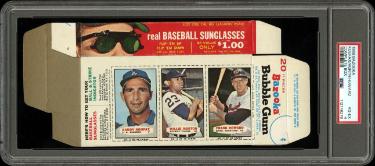1966 Bazooka Complete Box Sandy Koufax/Frank Howard/Willie Horton- PSA Graded 4 VG-EX-Powers Sports Memorabilia